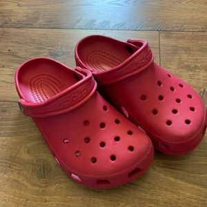 Women’s Red Classic Clog Crocs